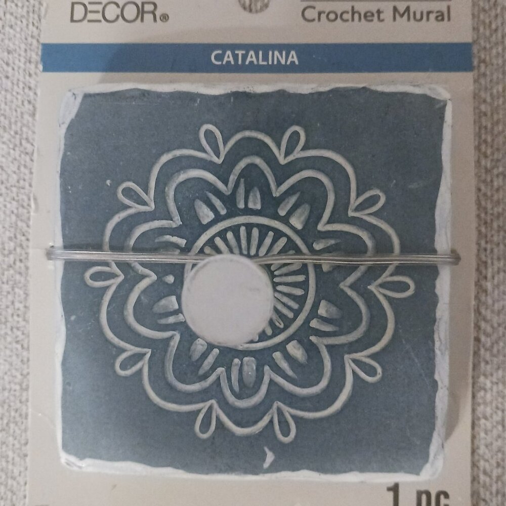 Pair of Studio Décor Wall Hook Crochet Mural Catalina NEW.